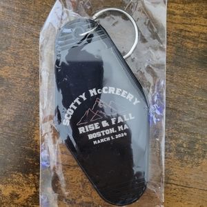 Scotty McCreery Keychain Boston Dated